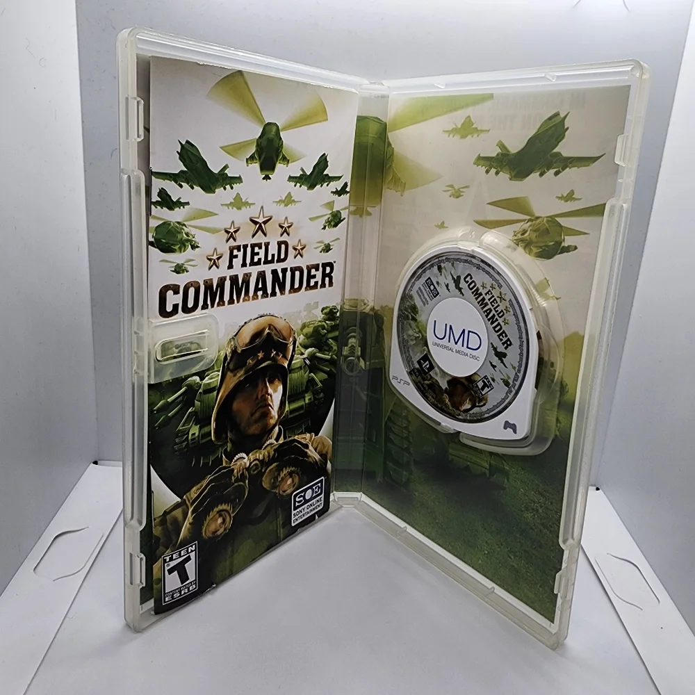 Field Commander - PlayStation Portable (Sony PSP 2006) CIB Very Good - Picture 3 of 9